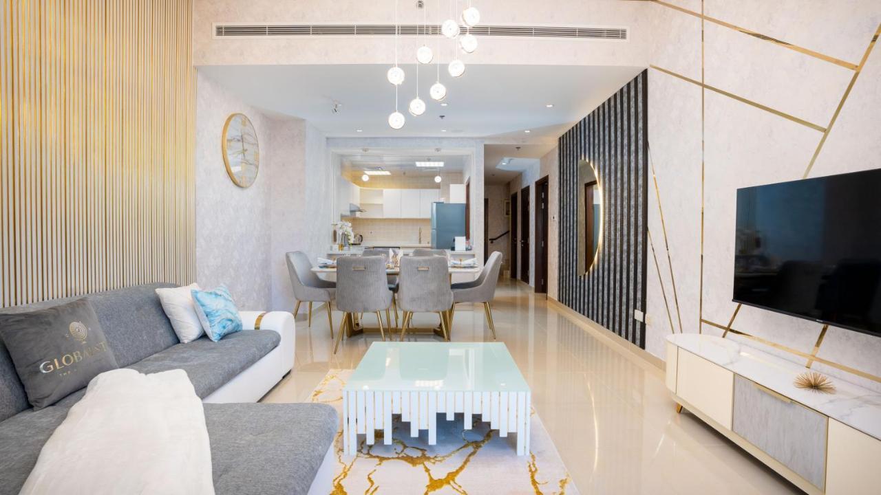 Exclusive Retreat Globalstay'S New 3Br Townhouse With Private Pool Dubai Dış mekan fotoğraf
