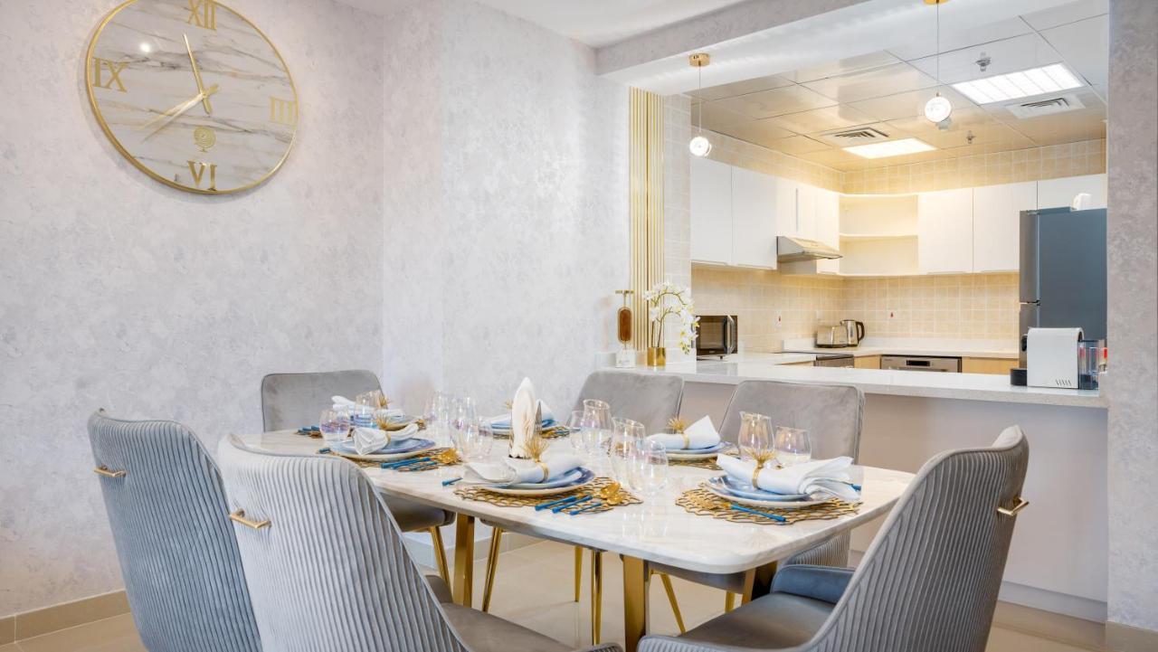 Exclusive Retreat Globalstay'S New 3Br Townhouse With Private Pool Dubai Dış mekan fotoğraf