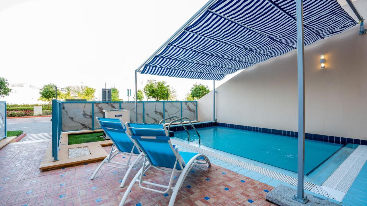 Exclusive Retreat Globalstay'S New 3Br Townhouse With Private Pool Dubai Dış mekan fotoğraf